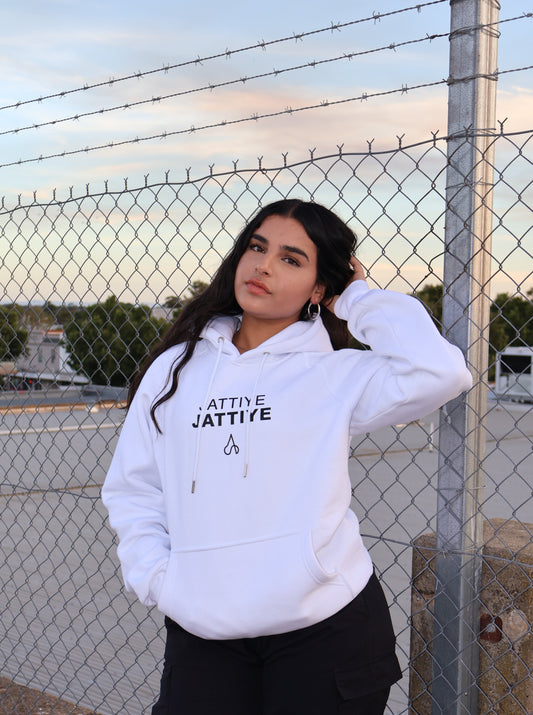 Jattiye White Hoodies